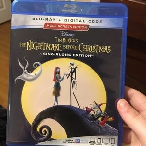 Nightmare before Xmas Blu-ray dvd no digital code